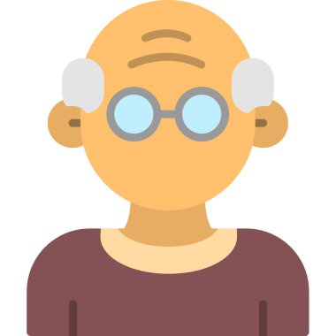 yaşlılar vektör simgesi