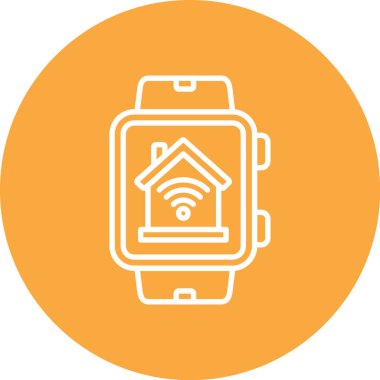 vektör akıllı saat simgesi