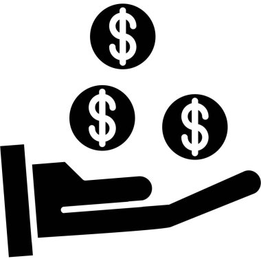 para çantası vektör simgesi tam biçimli