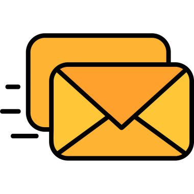 posta simgesi renk dış hat vektörü