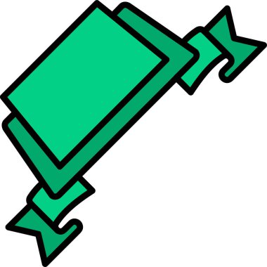 Çizgi film simgesinin vektör çizimi