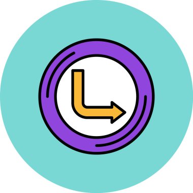 Para simgesinin vektör illüstrasyonu