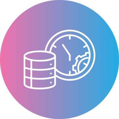 veritabanı simgesi çizimi