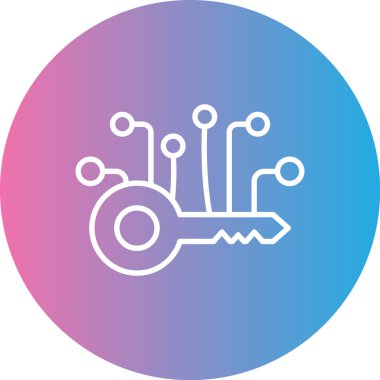 Seo simgesinin vektör illüstrasyonu