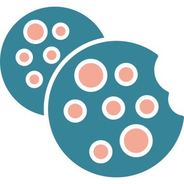 Bisküvi, Her Kullanım İçin Basit Vektör Simgesi