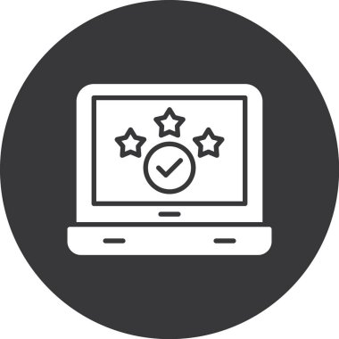 seo modern simgesinin vektör illüstrasyonu