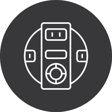 seo modern simgesinin vektör illüstrasyonu