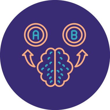 Seo simgesinin vektör illüstrasyonu