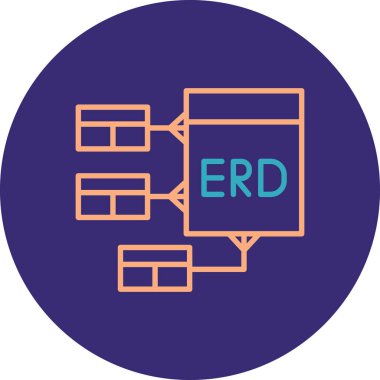 Dosya biçim simgesinin vektör illüstrasyonu