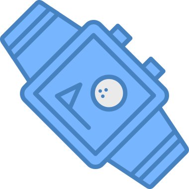 Kamera. Web simgesi basit illüstrasyon