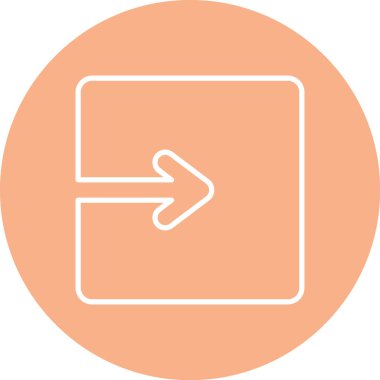 ok simgesinin vektör illüstrasyonu