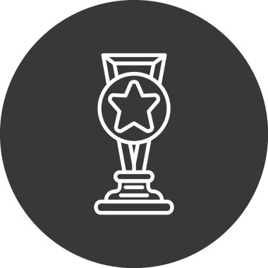 yıldız simgesi vektör illüstrasyonu