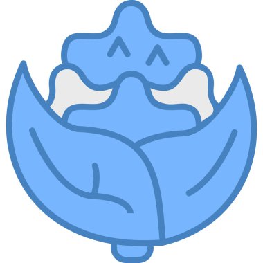 Şirin bir çizgi filmin vektör çizimi