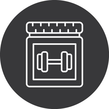 Modern simgenin vektör illüstrasyonu