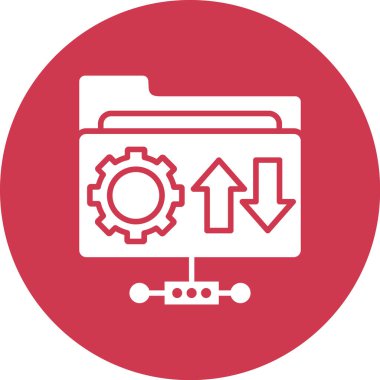 seo modern simgesinin vektör illüstrasyonu