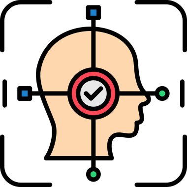 beyin hedef simgesi, özet biçimi