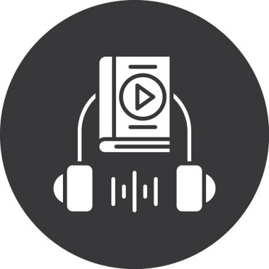 Modern müzik simgesinin vektör illüstrasyonu