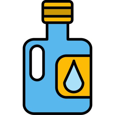 alkol içecek sıvı simgesi - taslak biçimi