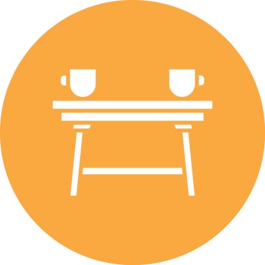 tablo vektör simgesi modern basit vektör illüstrasyonu