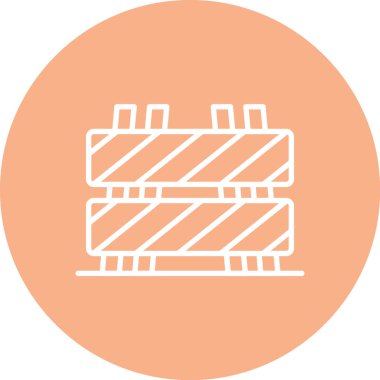 Gıda simgesinin vektör illüstrasyonu