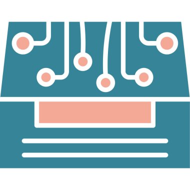 seo modern simgesinin vektör illüstrasyonu