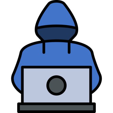 Hacker ikonu. hacker simgesi