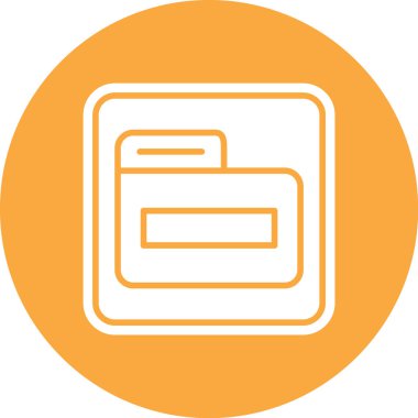 Kredi kartıyla. Web simgesi vektör illüstrasyonu