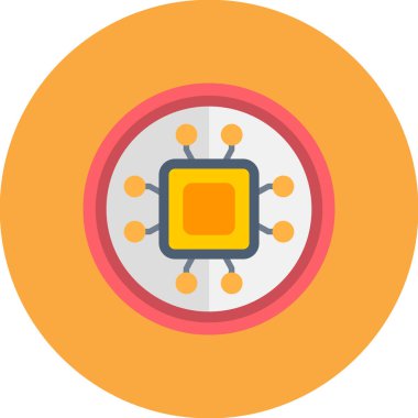 Modern b simgesinin vektör illüstrasyonu