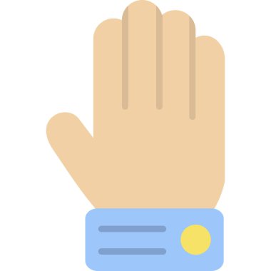 El düz simge vektör çizim