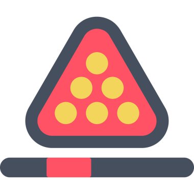 pizza. Web simgesi basit illüstrasyon