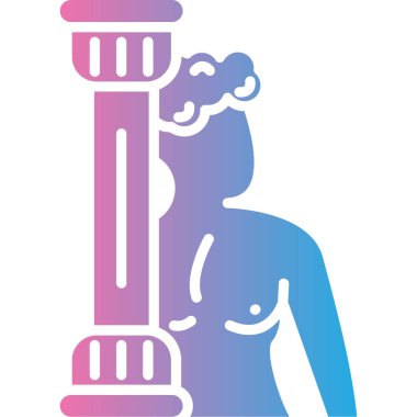 Elinde mum olan bir kadının vektör çizimi