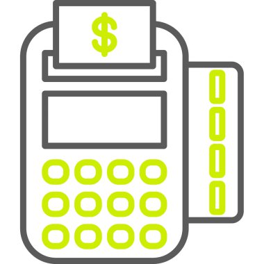 atm simge vektör illüstrasyonu