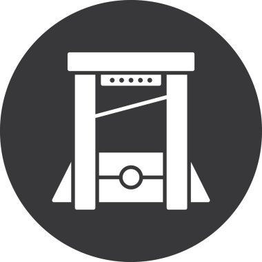 ahşap çit simgesi vektör illüstrasyonu