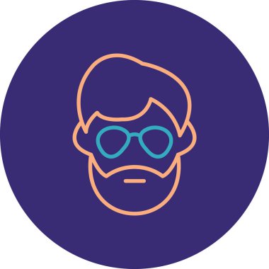 Güneş gözlüklü erkek avatar