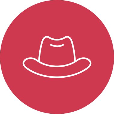 hat vektör simgesi modern basit illüstrasyon