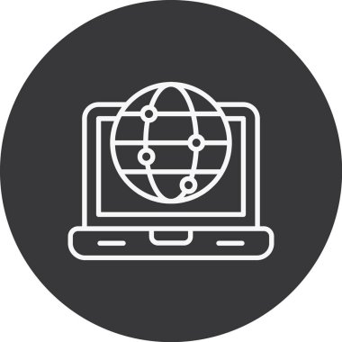 genel internet vektör simgesi tasarımı