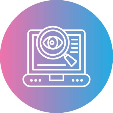 Veri analizi. Vektör illüstrasyonu