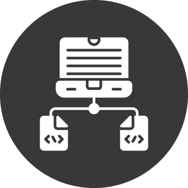 pano simgesine sahip belge, basit biçim