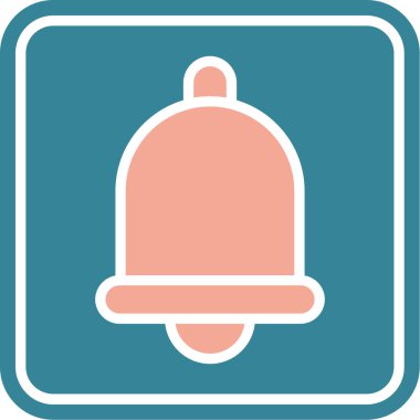 Zil. Web simgesi basit tasarım