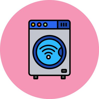 İnternet web simgesi, basit vektör illüstrasyonu