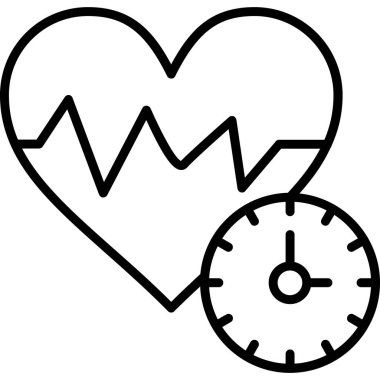 Kalp atışı aşk simgesi