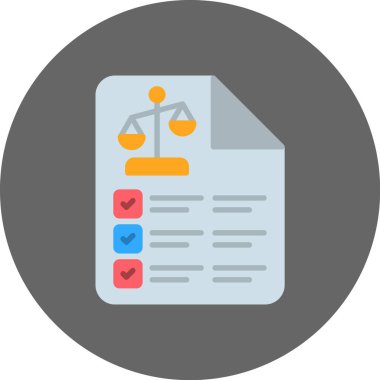 iş sözleşmesi vektör illüstrasyonu