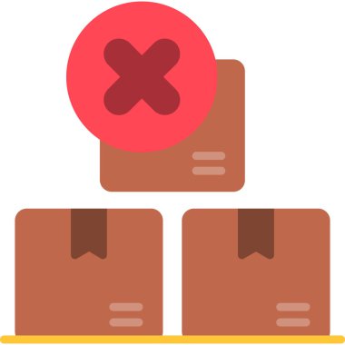 Teslimat. Web simgesi basit tasarım