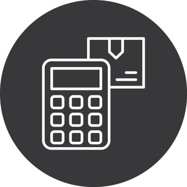 Kredi kartı ikonu vektör illüstrasyonu.