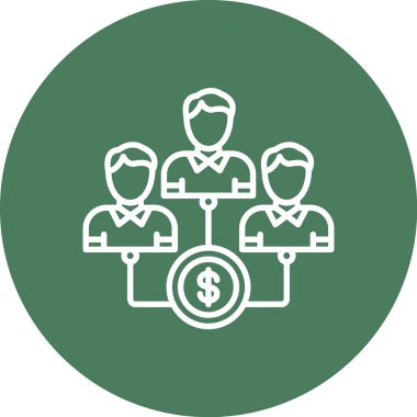 İş ekibi. Web simgesi