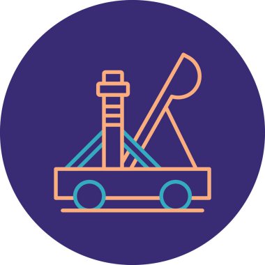 Modern oto tamir simgesinin vektör illüstrasyonu.