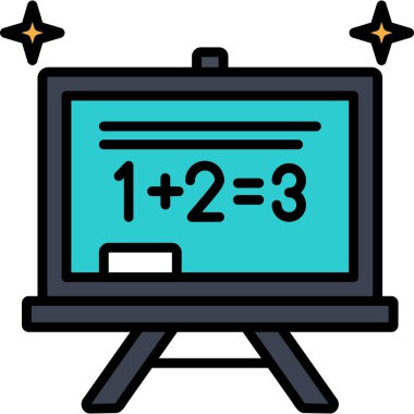 Tahta. Web simgesi basit tasarım