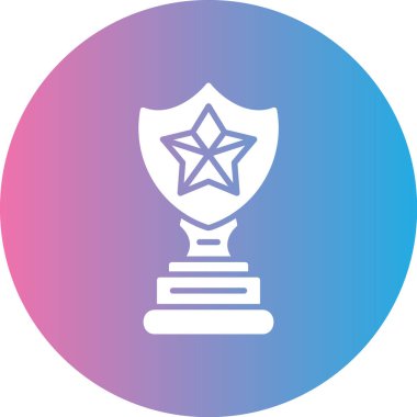 kupa simgesi vektör illüstrasyonu