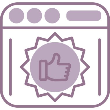 başparmak vektör çizgi simgesi veya işaret, grafik veya diyagram simgesi, grafik veya diyagramı.