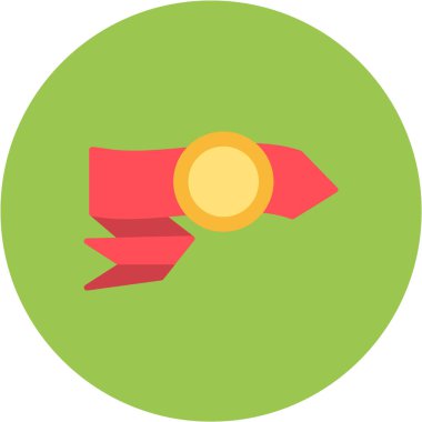 Roket. Web simgesi basit illüstrasyon